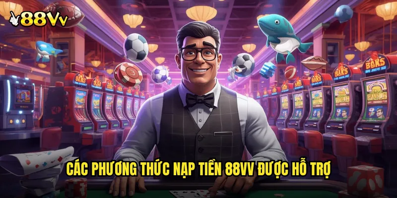 Các Phương Thức Nạp Tiền 88VV Được Hỗ Trợ