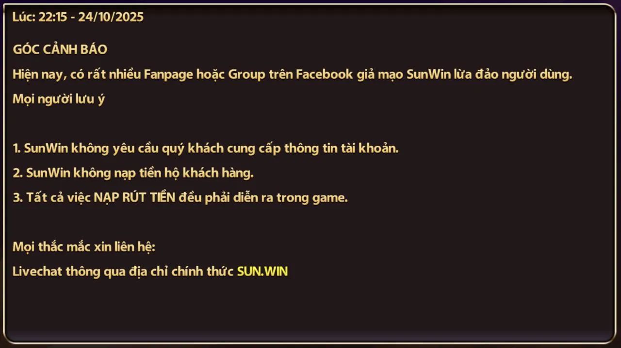 Tên miền sun.win được Sunwin công bố chính thức